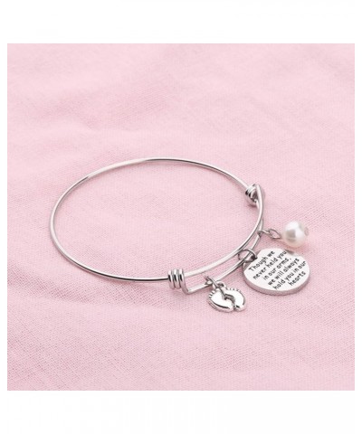 Sympathy Gift for Loss of a Loved One Baby Loss Remembrance Jewelry Miscarriage Keyring Baby Memorial Gift Bracelet $9.01 Nec...