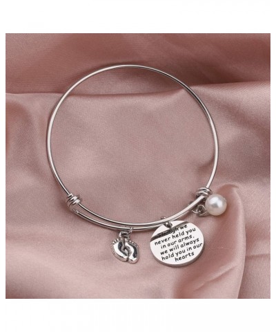 Sympathy Gift for Loss of a Loved One Baby Loss Remembrance Jewelry Miscarriage Keyring Baby Memorial Gift Bracelet $9.01 Nec...