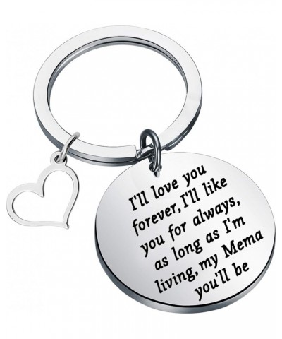 Gigi Keyring Grandma Gift I'll Love You Forever Keychain Gigi Jewelry Mother's Day Gift for Grandmother Nana (Yaya) Mema $10....