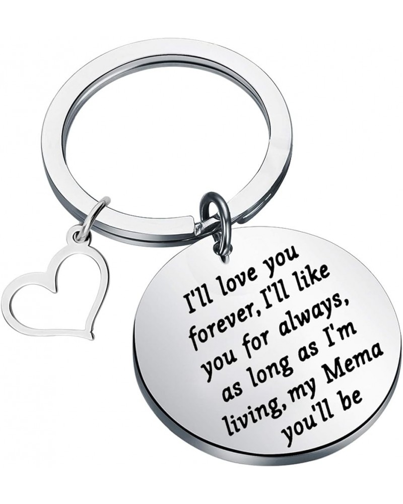 Gigi Keyring Grandma Gift I'll Love You Forever Keychain Gigi Jewelry Mother's Day Gift for Grandmother Nana (Yaya) Mema $10....