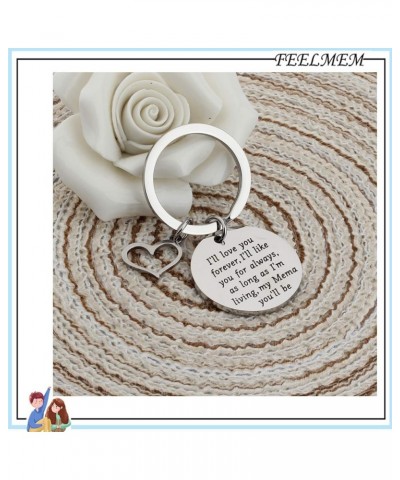 Gigi Keyring Grandma Gift I'll Love You Forever Keychain Gigi Jewelry Mother's Day Gift for Grandmother Nana (Yaya) Mema $10....