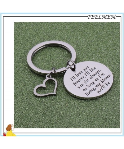 Gigi Keyring Grandma Gift I'll Love You Forever Keychain Gigi Jewelry Mother's Day Gift for Grandmother Nana (Yaya) Mema $10....