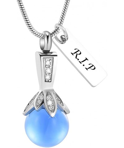 Cremation Jewelry for Ashes Pearl Urn Necklace Jewelry Ashes Holder for Women Ashes Keepsake Customize $12.57 Necklaces