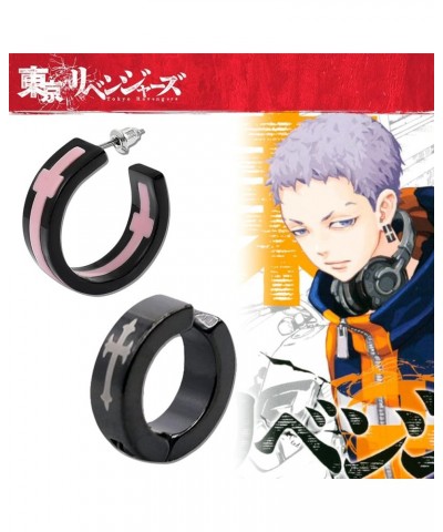 Anime Tokyo Revengers cosplay ear studs with ear clip changer prop (Ear clip, Matsuno Chifuyu) Ear clip Mitsuya Takashi $11.8...