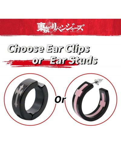 Anime Tokyo Revengers cosplay ear studs with ear clip changer prop (Ear clip, Matsuno Chifuyu) Ear clip Mitsuya Takashi $11.8...