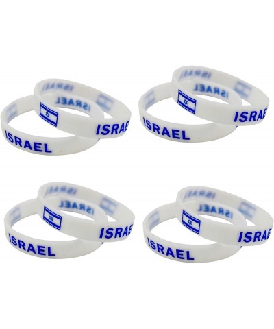 Israel Bracelet Israel Bracelets Israel Flag Bracelet Silicone Bracelets Israelite Wristband Bangle Rubber bracelet Related T...