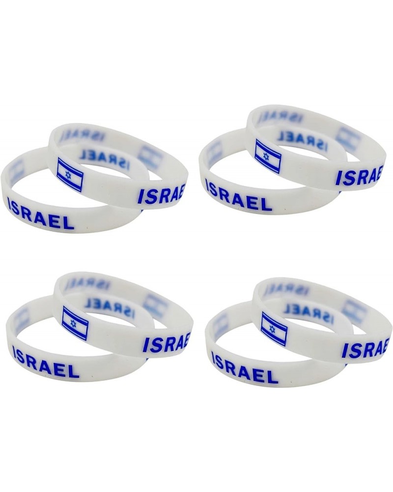 Israel Bracelet Israel Bracelets Israel Flag Bracelet Silicone Bracelets Israelite Wristband Bangle Rubber bracelet Related T...