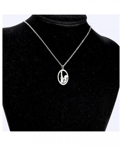 Platform Diving Necklace Diver Swimmer Gift Diving Coach Gift Springboard Diving Gifts Swim Team Diving $9.45 Necklaces