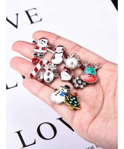 12 Pairs Christmas Stud Earring Drop Dangle Earrings Set $7.37 Earrings