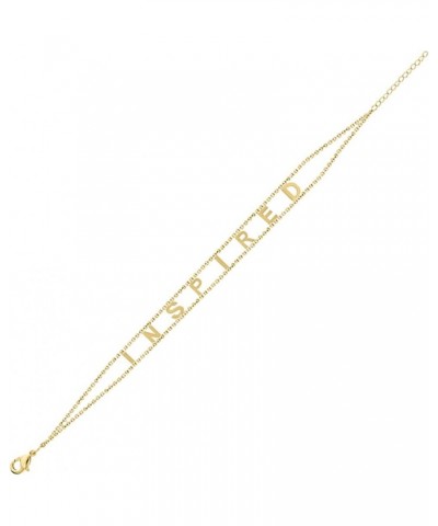 Empowered Inspired Bracelet Yellow $8.84 Bracelets