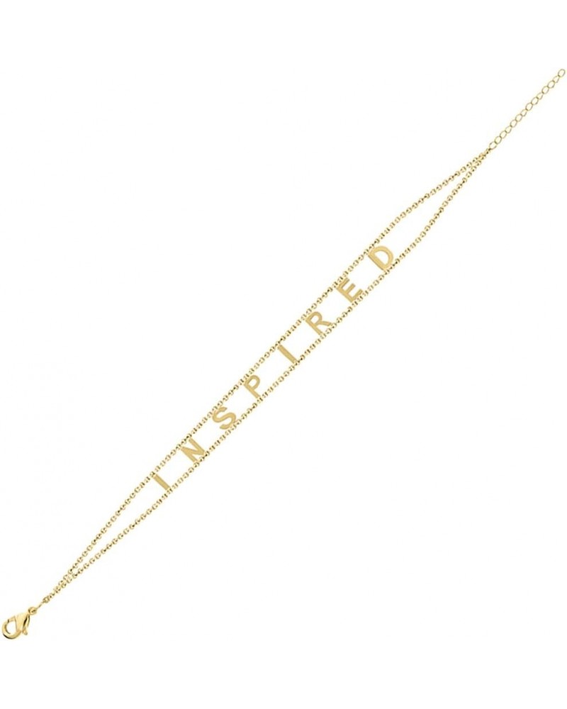 Empowered Inspired Bracelet Yellow $8.84 Bracelets