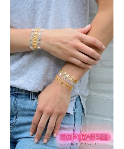 Empowered Inspired Bracelet Yellow $8.84 Bracelets