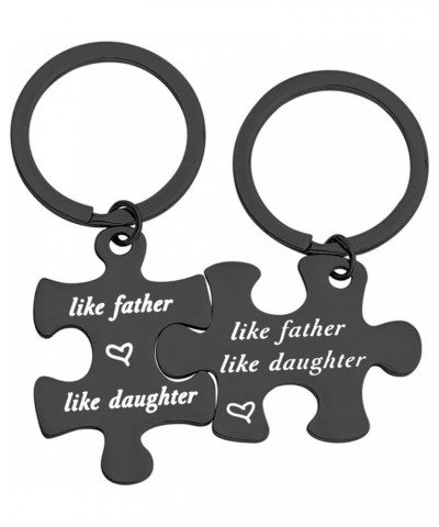 Father Daughter Keychain Set Like Father Like Daughter Puzzle Keychain Set Of 2 Father's Day Gift For Daddy Daughter Like Fat...