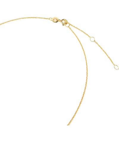 ROUND DISK INITIAL Necklace Gold : D $19.46 Necklaces