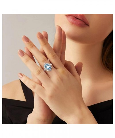 Women's Engagement and Band Ring Fashion Simple Zircon Ring Simple Personality Character Geometry Rings Ring For Women And Gi...