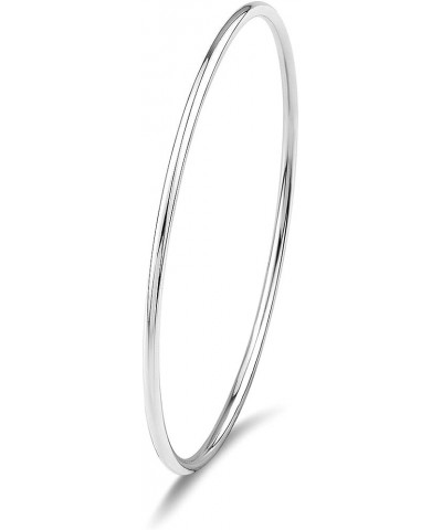 925 Sterling Silver Bangle Bracelet Stackable Bangles for Women/Girls | Bangle Bracelets for Women | 925 Sterling Silver Brac...