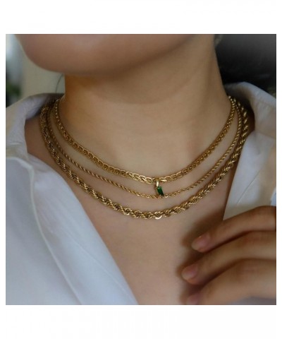 18K Gold Filled Vintage Choker Necklace Women Choker Necklace Waterproof Gold Gift for Women Necklace Jewelry Anti Tarnish Ge...