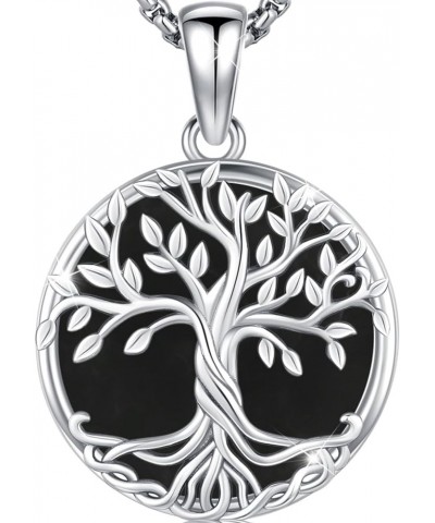 Tree of Life Necklace 925 Sterling Silver Celtic Knot Pendant Necklace Family Tree Pendant Celtic Jewelry Necklace Pendant fo...