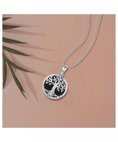 Tree of Life Necklace 925 Sterling Silver Celtic Knot Pendant Necklace Family Tree Pendant Celtic Jewelry Necklace Pendant fo...