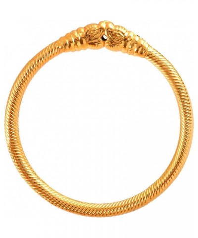 Bangles 2 Piece Shermoonh/Shermukhi Kada Gold Plated Daily Use Lion Design Jewelry for Women & Girls 2.8 $10.59 Bracelets