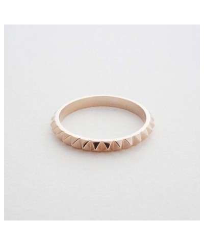 Thin Spike Band Ring in Gold, Rose Gold, or Silver | Minimalist, Delicate Jewelry Rose Gold $9.94 Rings