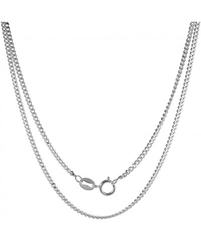 Sterling Silver St Isidore Medal Necklace Oxidized finish Oval 1.8mm Chain 22-inch $15.12 Necklaces