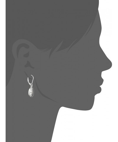 Napier Global Beat Silvertone Leverback Drop Earrings Silver $7.48 Earrings