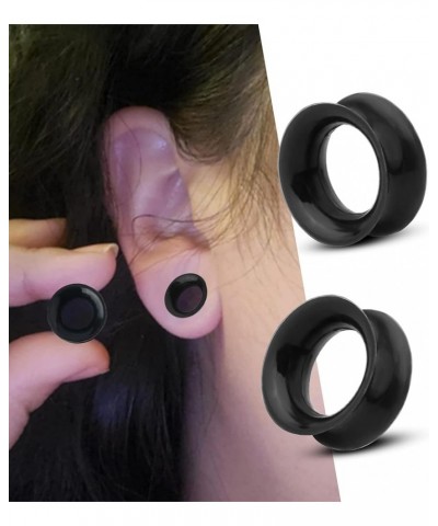 20 PCS Thin Silicone Ear Gauges for Ear Silicone Ear Plugs Gauge Tunnels Double Flared Flexible Tunnel Ear Silicone Tunnel Ea...