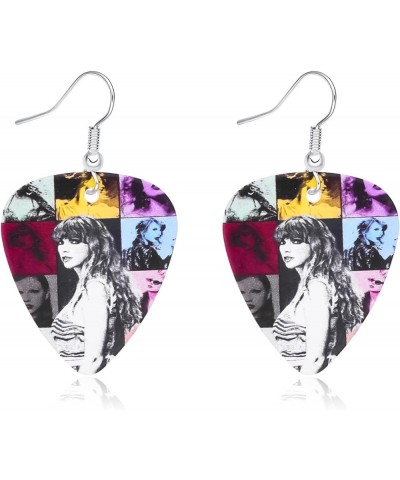 Lover Earrings Heart Earrings Eras Earrings Lover Era Dangle Women Teen Girls TS Eras Concert Gifts for Singer Fans Guitar Pi...