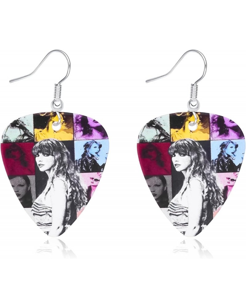 Lover Earrings Heart Earrings Eras Earrings Lover Era Dangle Women Teen Girls TS Eras Concert Gifts for Singer Fans Guitar Pi...