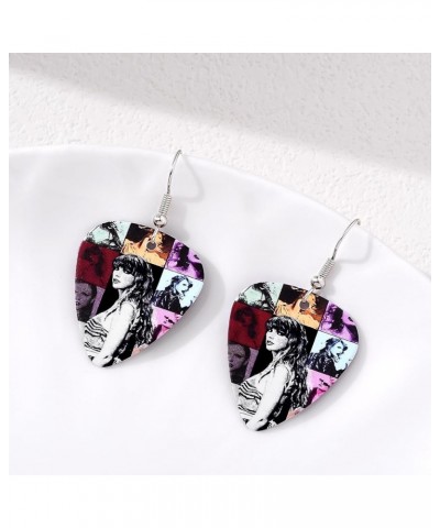 Lover Earrings Heart Earrings Eras Earrings Lover Era Dangle Women Teen Girls TS Eras Concert Gifts for Singer Fans Guitar Pi...