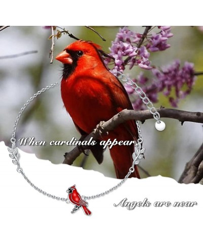 925 Sterling Silver Bee/Sunflower/Red Cardinal Bird/Autism Bracelet You Are My Sunshine Adjustable Chain Jewelry Gift for Wom...