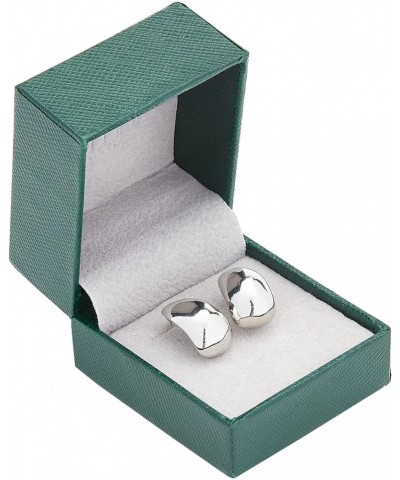 925 Sterling Silver Earrings 14K Gold Plated Cubic Zirconia Huggie Stud Earrings for Women H $7.44 Earrings