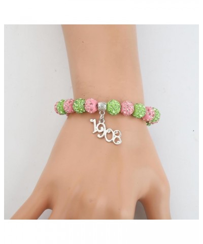 Sorority Gift Pearl Bracelet Pretty Girl Jewelry Gifts Paraphernalia Charm Pearl Charm for Women 1908 $11.40 Bracelets