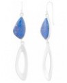 'Night Skies' Sterling Silver Lapis Drop Earrings $54.00 Earrings