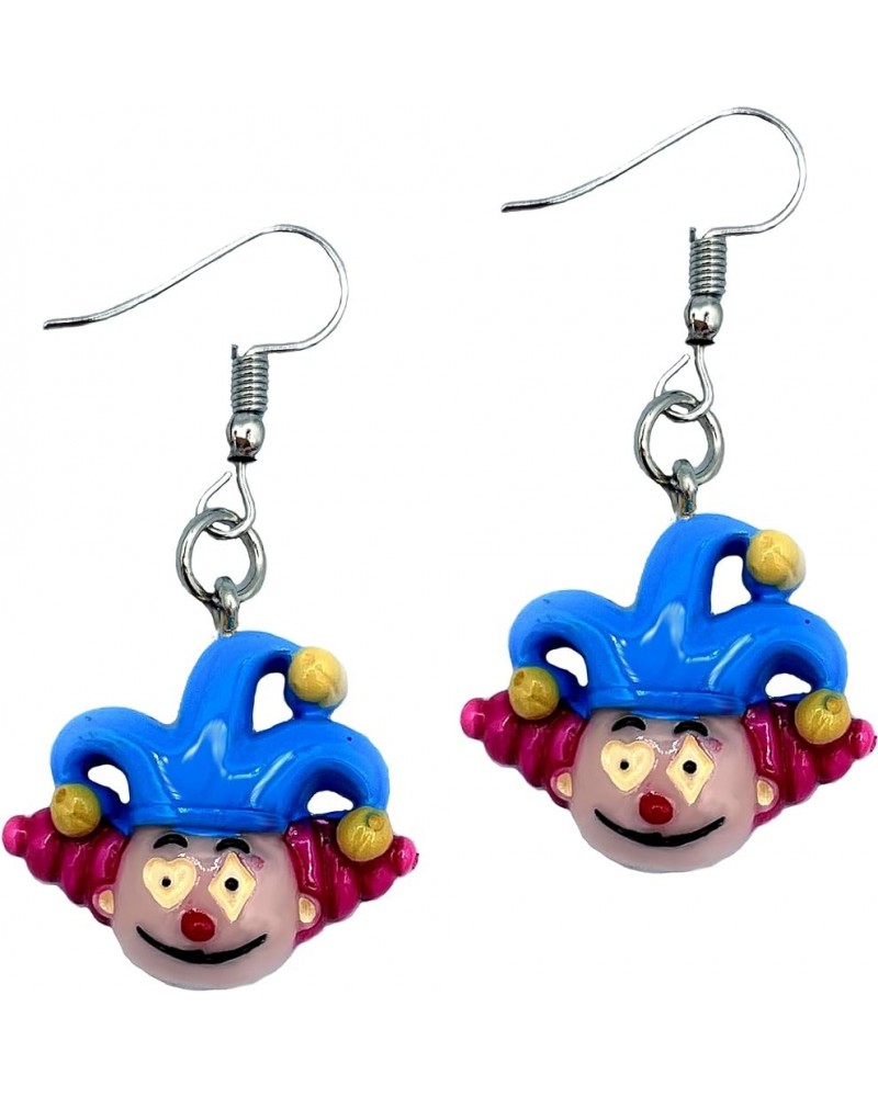 Funny Earrings for Women - Clown Earrings - Circus Earrings - Carnival Earrings - Clown Accessories - Funky Earrings - Bachel...