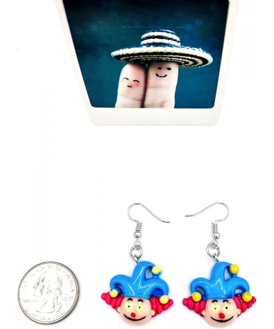 Funny Earrings for Women - Clown Earrings - Circus Earrings - Carnival Earrings - Clown Accessories - Funky Earrings - Bachel...