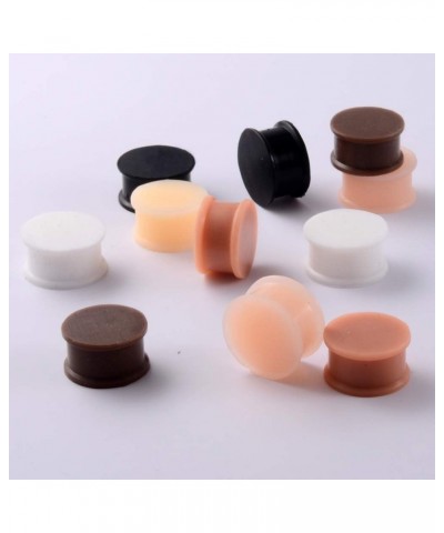 6Pairs Silicone Saddle Ear Stretching Large Gauge Ear Plugs Ear Gauges Supersize Ear Expander Piercings Ear Stretchers 3mm-50...