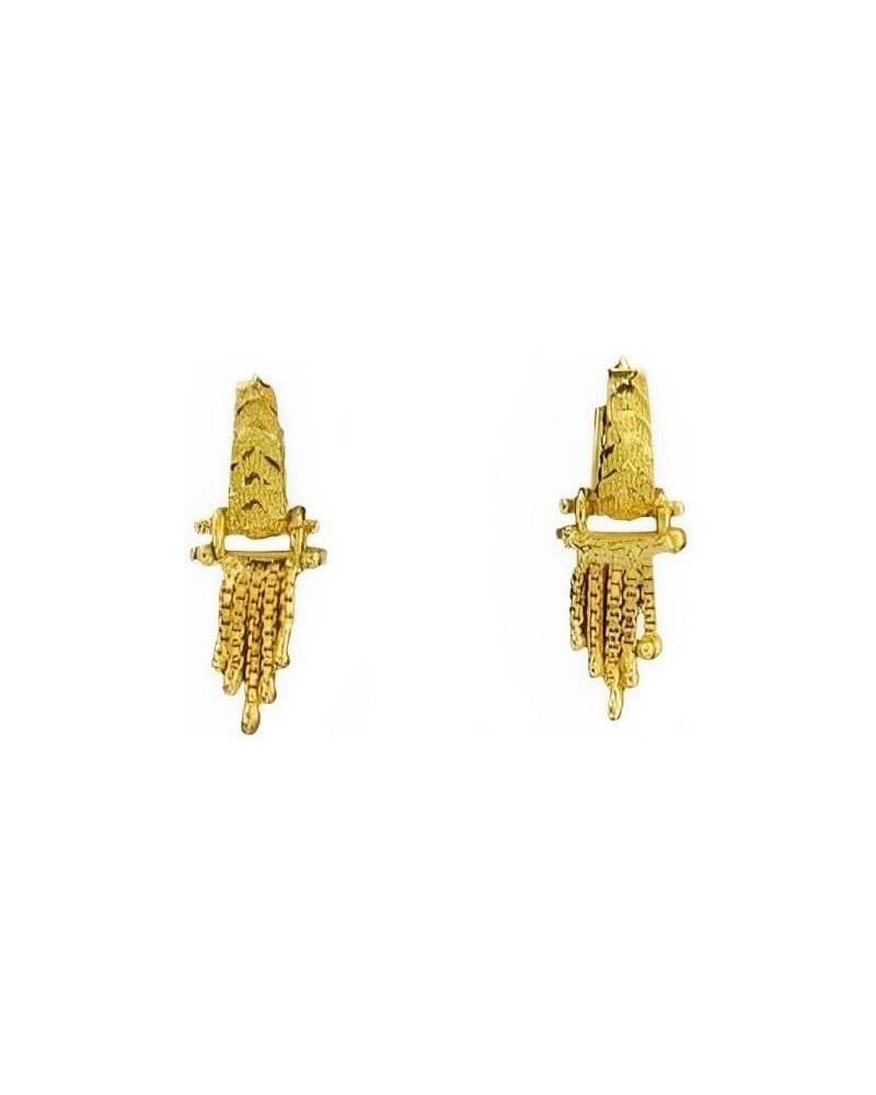 Women's Gold Plated Traditional Ethnic Earrings Earring 1 $5.49 Earrings