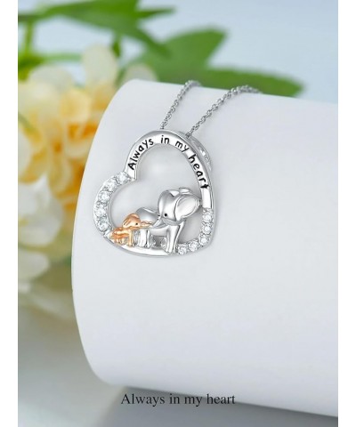 S925 Sterling Silver Cute Animal Necklace Pendant Frog/Penguin/Elephant/Panda/Fox/Bee/Sloth/Hummingbird/Horse/Dog/Cow/Owl Jew...