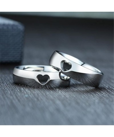 Personalized Promise BFF Rings for 2,Stainless Steel Name Customized Mom & Daughter/Aunt & Niece/Grandma & Granddaughter Best...