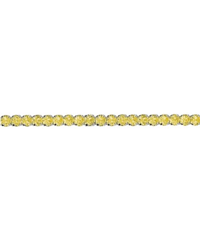 18K Gold Plated Cubic Zirconia Round 4MM Classic Tennis 18 Inches Chain Necklace For Women, Girls & Men Comes With a Gift Box...