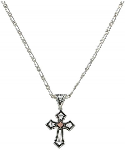 Western Lifestyle Women's Cross Necklace (Antique Copper Diamond Cross) $28.70 Necklaces