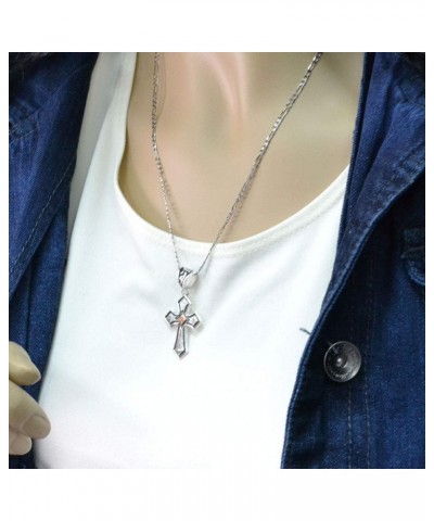 Western Lifestyle Women's Cross Necklace (Antique Copper Diamond Cross) $28.70 Necklaces