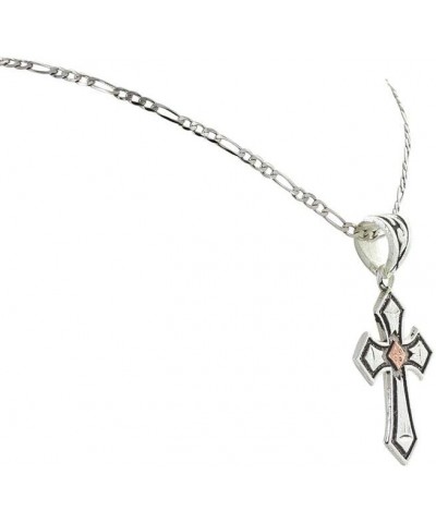 Western Lifestyle Women's Cross Necklace (Antique Copper Diamond Cross) $28.70 Necklaces