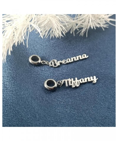 Personalized Name Charm for Pandora Bracelet Women Initial Bead Christams Gift Jasmine $10.25 Bracelets