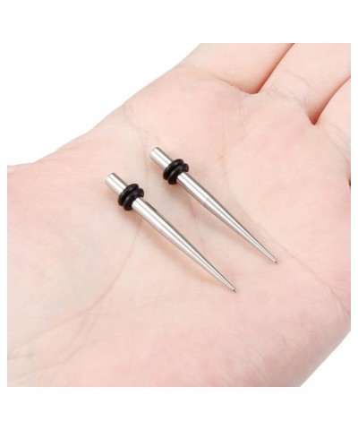 14G 12G 10G 8G 6G 4G 2G 0G 00G 316L Surgical Stainless Steel Ear Gauges Stretching Kit Plugs Tapers Insertion Pin for Ear Nos...