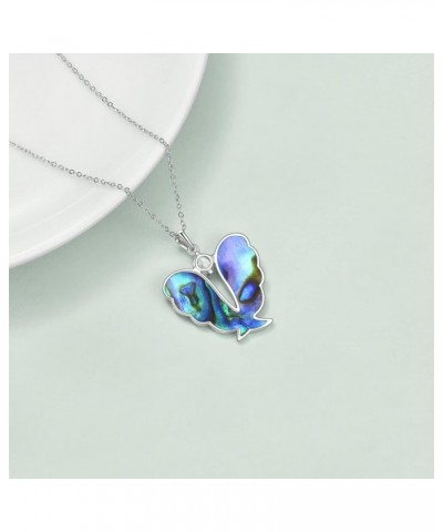 Angel Wings Necklace 925 Sterling Silver Guardian Angel Wings Pendant Necklace Birthstone Necklace for Women Girls Christmas ...