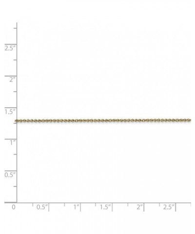 Solid 10k Yellow Gold 1mm Cable Chain Necklace - with Secure Lobster Lock Clasp 30.0 Inches $93.24 Necklaces