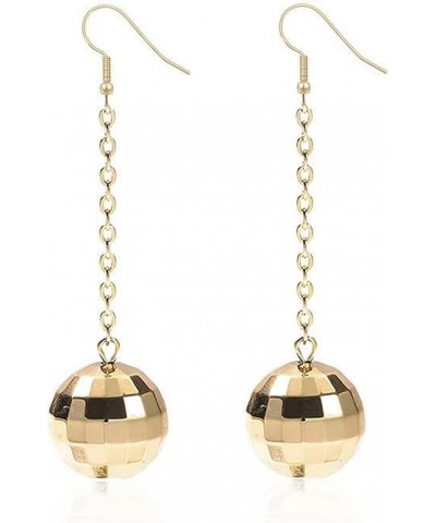 Disco Ball Earrings for Women - 70's Halloween Earrings Women's Costume Accessories $7.07 Earrings